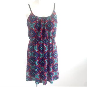 Lipstick Spaghetti Strap Midi dress